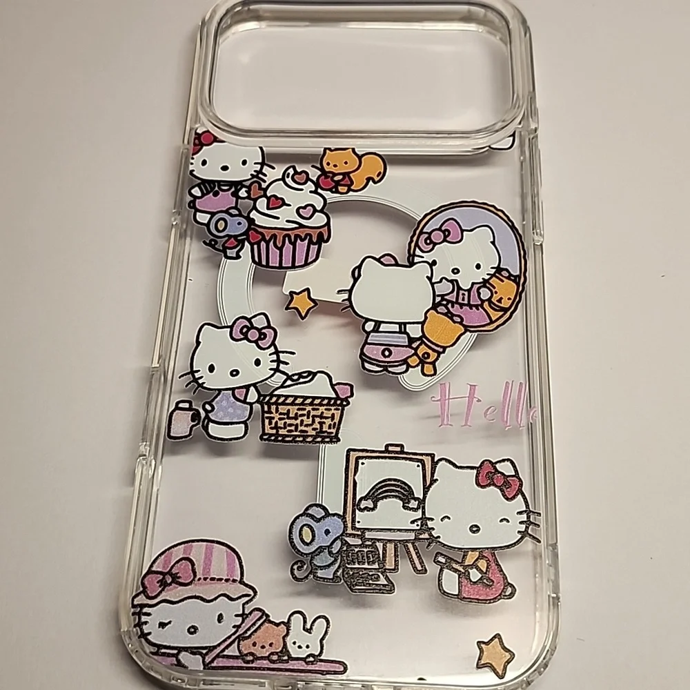Brand new Apple IPhone 17 Pro Max Hello Kitty Silicone Phone case